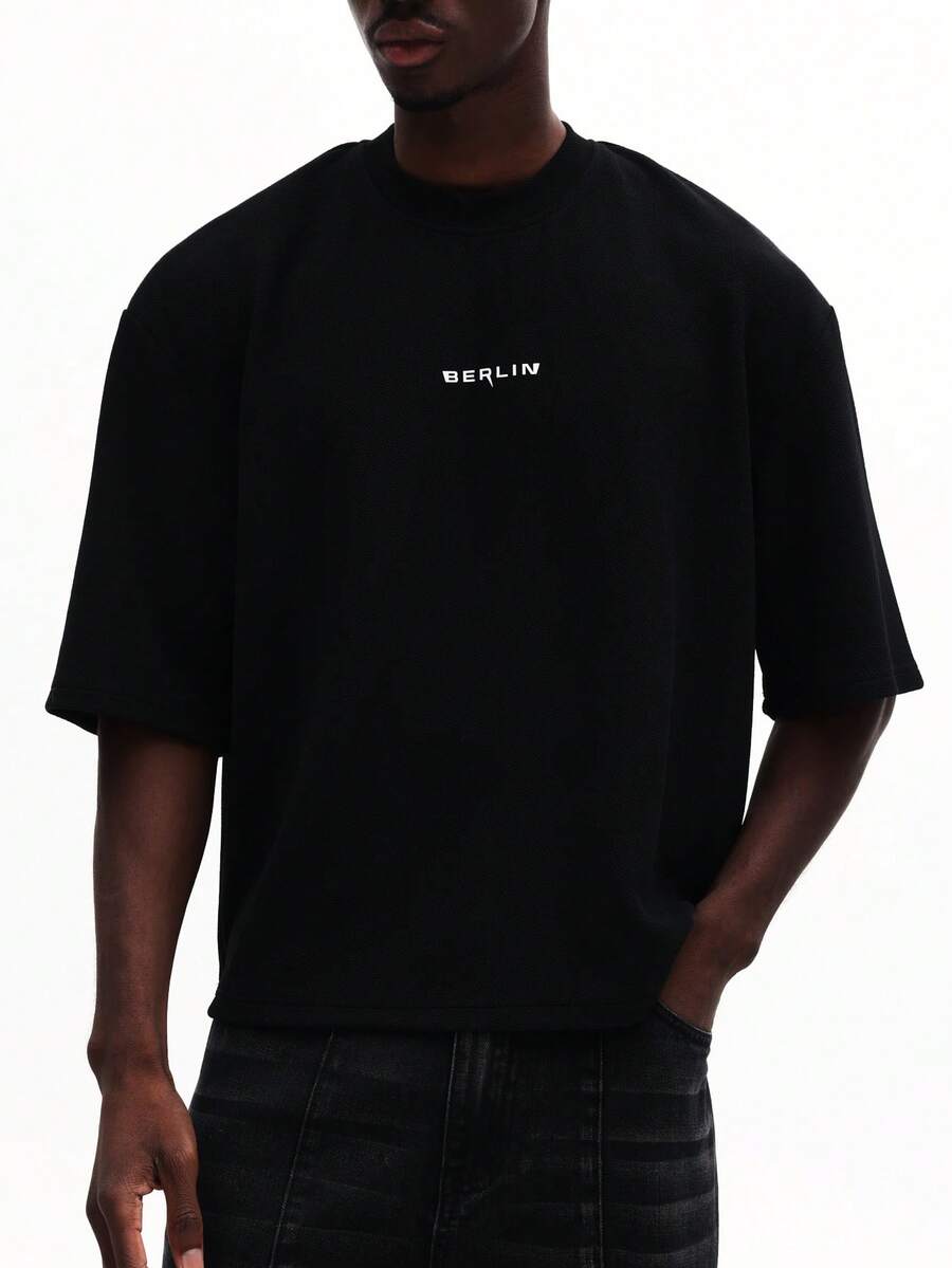 Camiseta Pavtros Cropped Quadrado