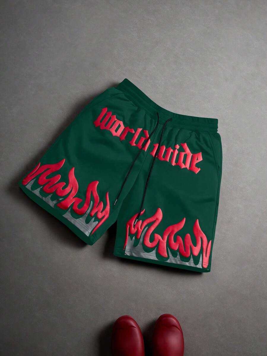 Shorts Pavtros Chama Gráfico