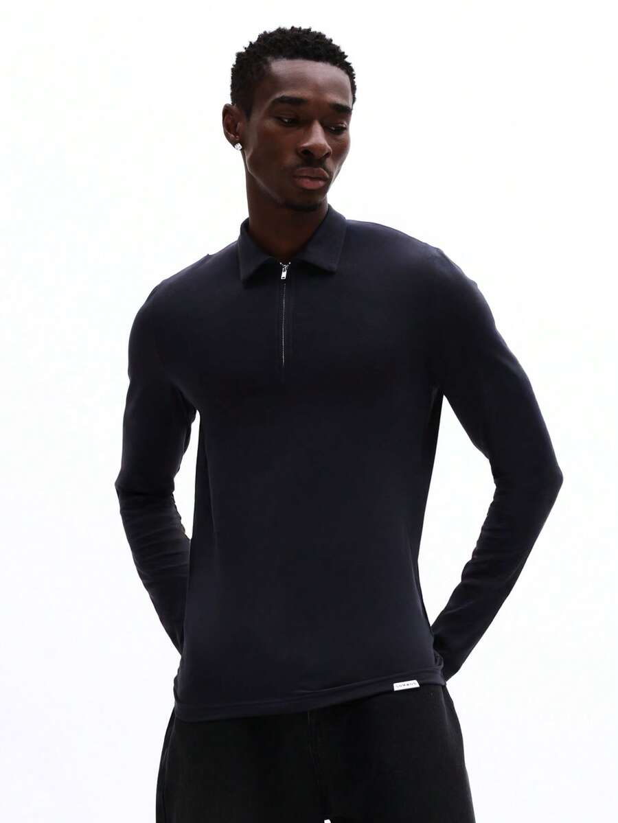 Camisa Polo Pavtros Zip Polo — Foto 3