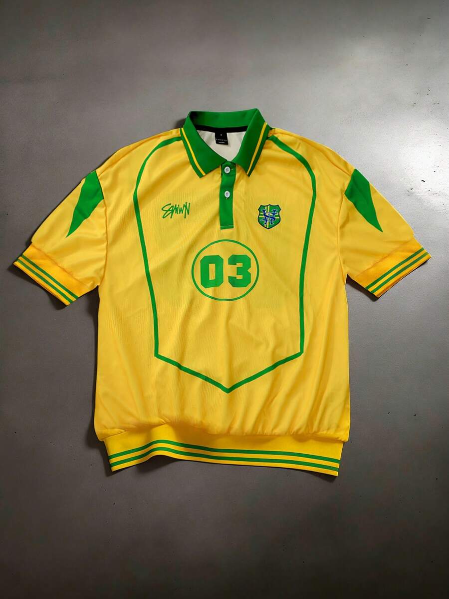 Camisa Polo Pavtros Studios Brazil 03 Football Jersey
