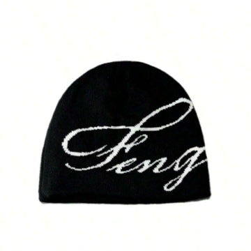 Gorro Pavtros Jacquard Letra