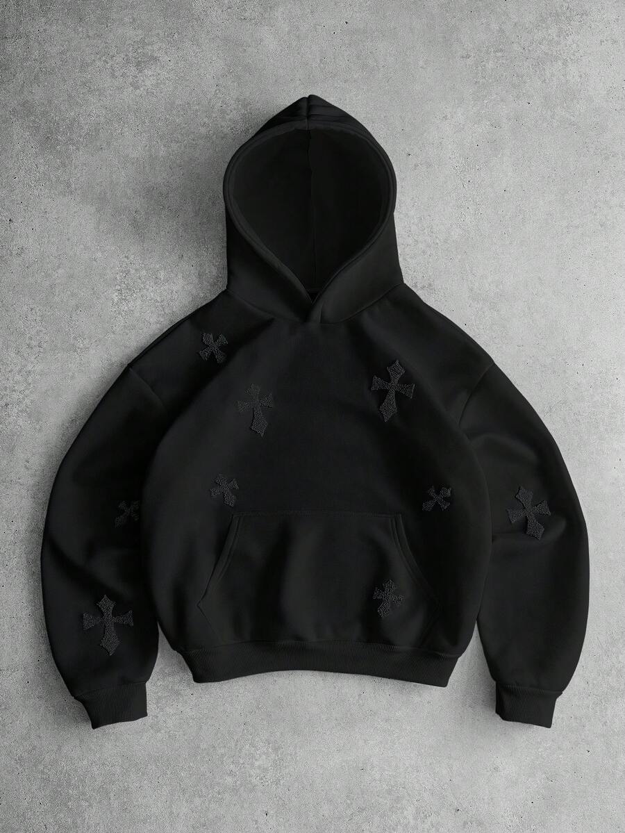 Moletom Pavtros Oversized Grafite Preto