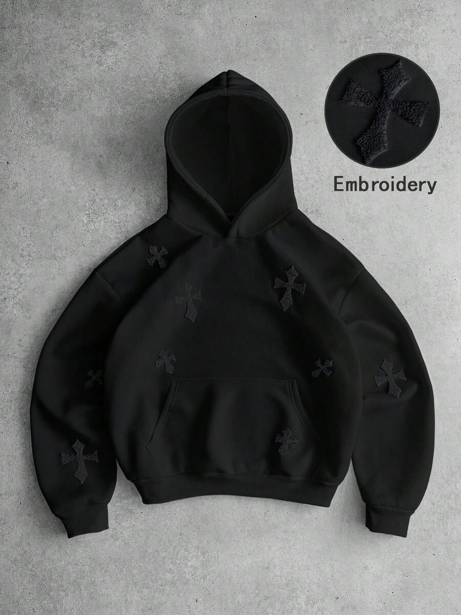 Moletom Pavtros Oversized Grafite Preto
