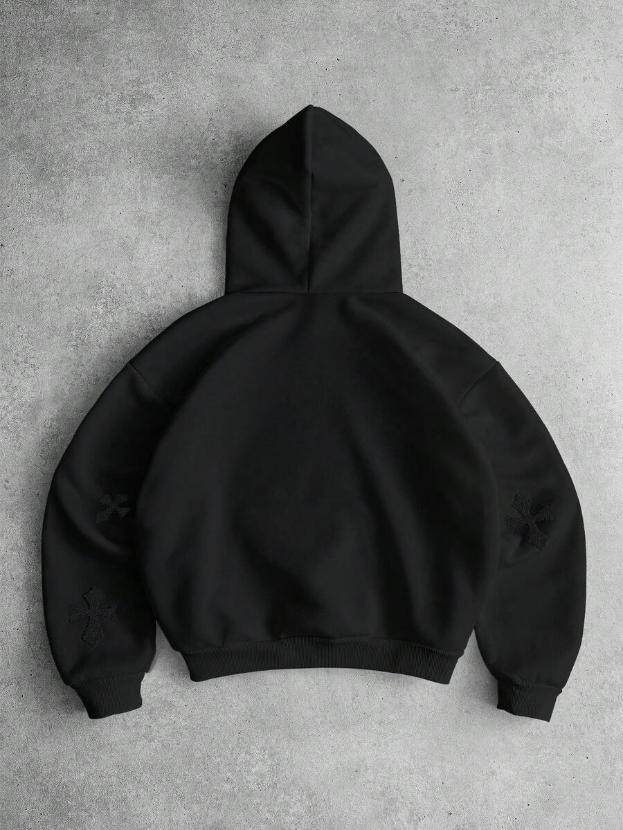 Moletom Pavtros Oversized Grafite Preto