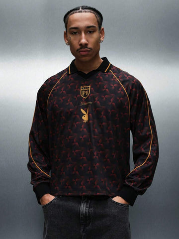 Camisa Long Sleeve Polo Pavtros Monogram Monarchy Jersey - foto 1