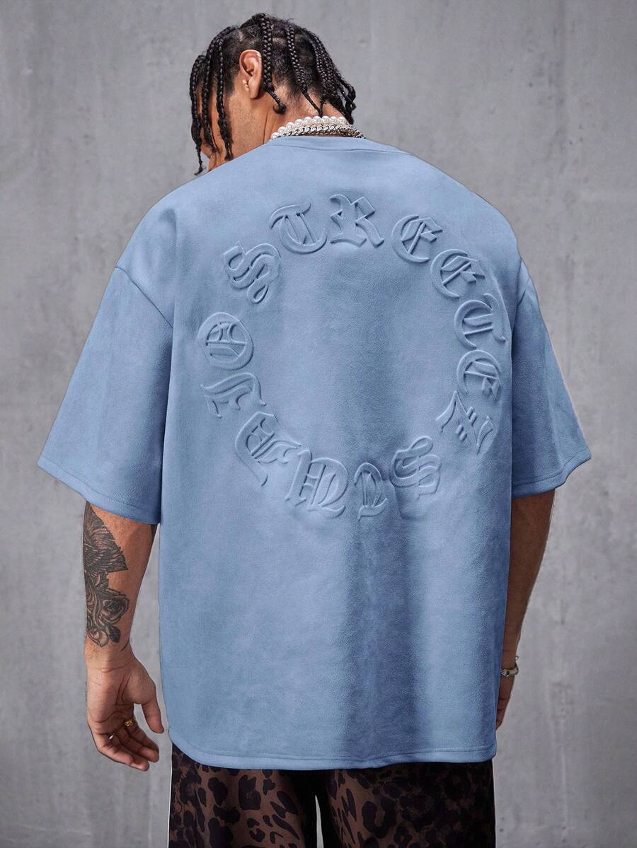Camiseta Pavtros Solta Ombros Caídos