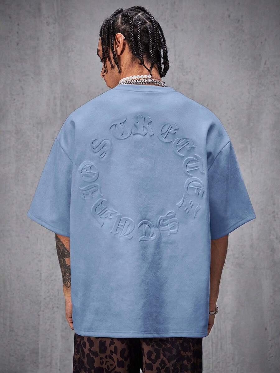 Camiseta Pavtros Solta Ombros Caídos