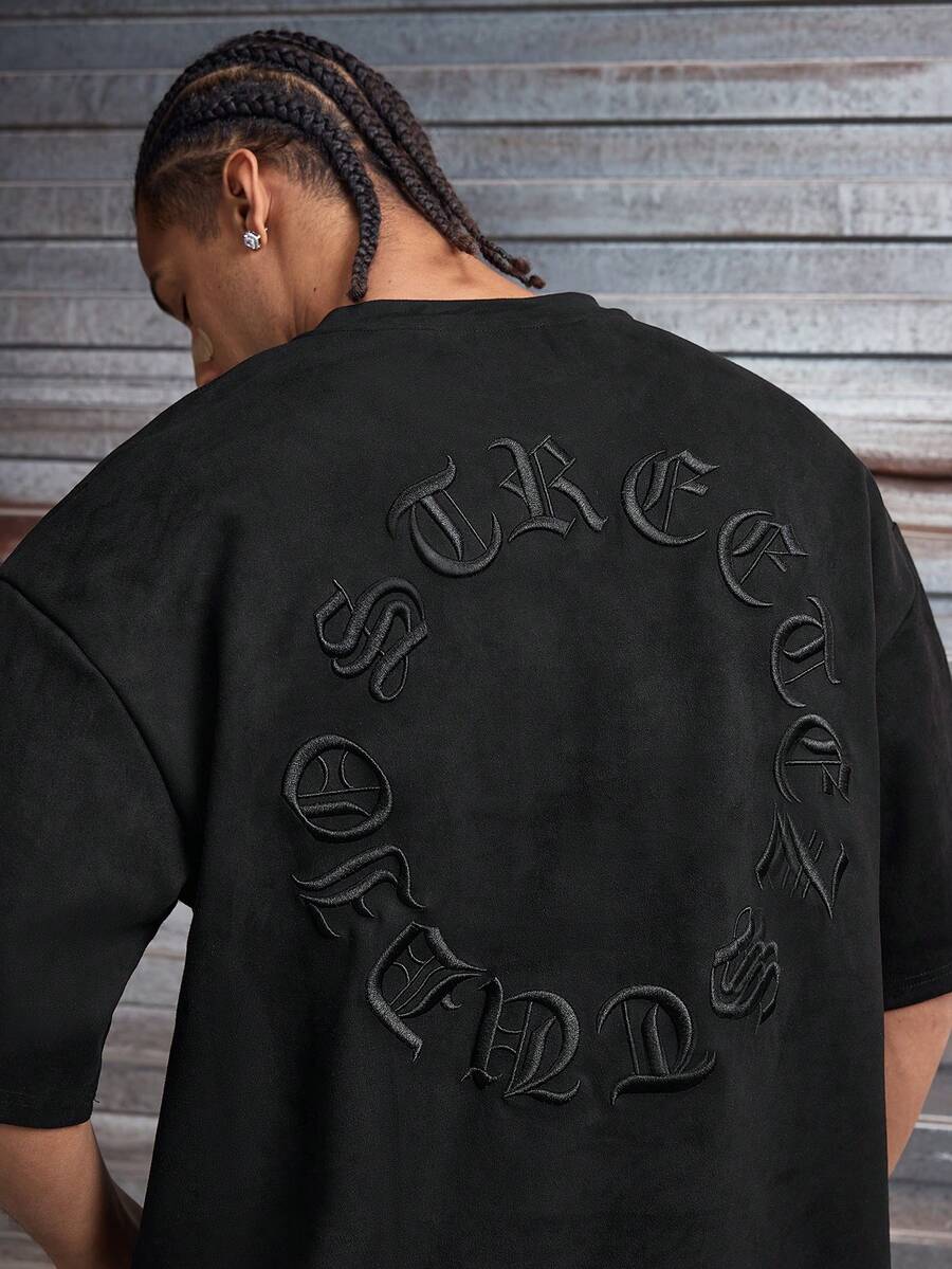 Camiseta Pavtros Solta Ombros Caídos