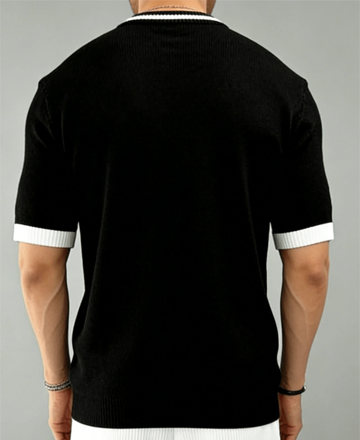 Camiseta Pavtros Listrada Minimalista