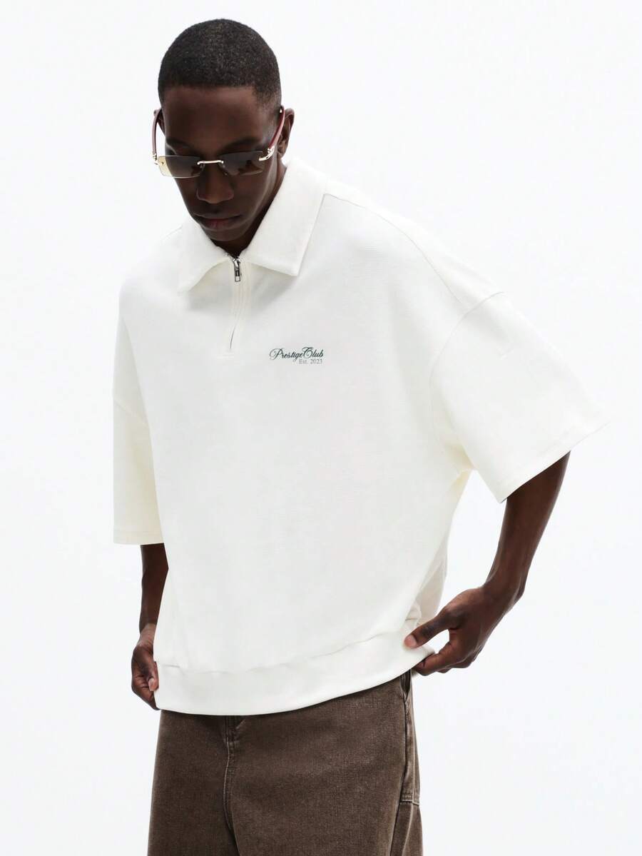 Camisa Polo Pavtros Studios Prestige Zip Polo — Foto 1