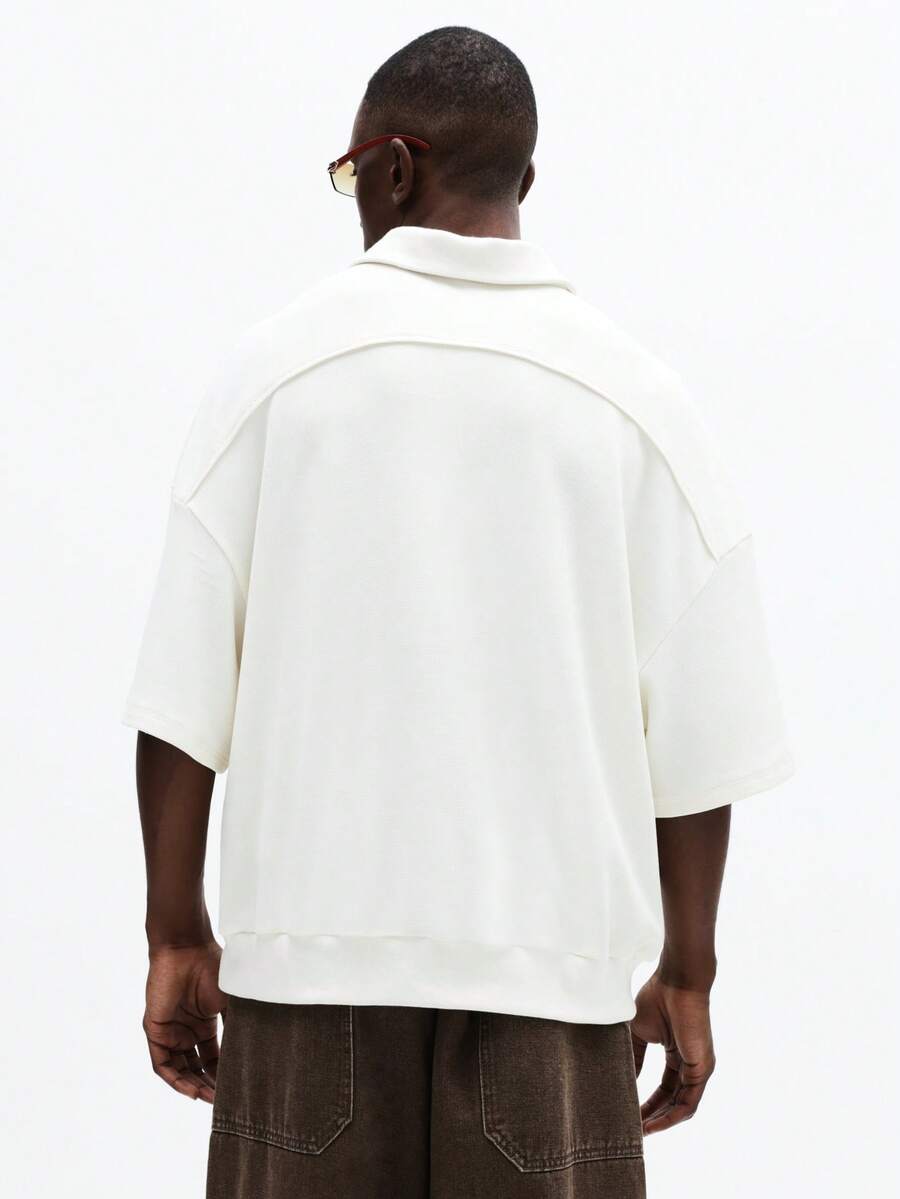 Camisa Polo Pavtros Studios Prestige Zip Polo — Foto 2