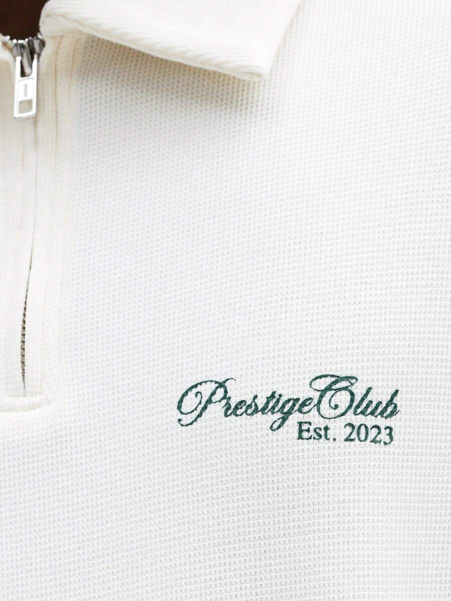Camisa Polo Pavtros Studios Prestige Zip Polo — Foto 6