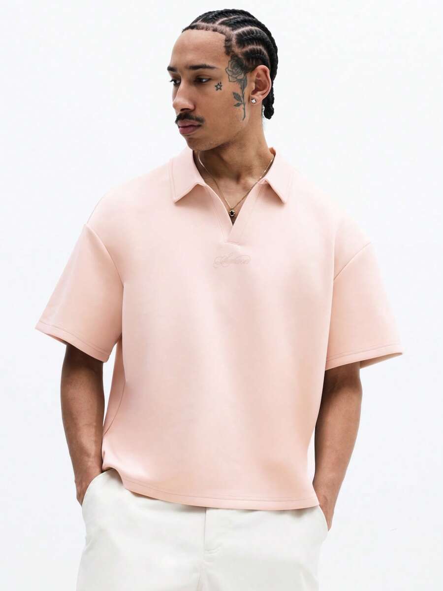 Camisa Polo Pavtros Studios Minimalist Pink Polo - foto 1