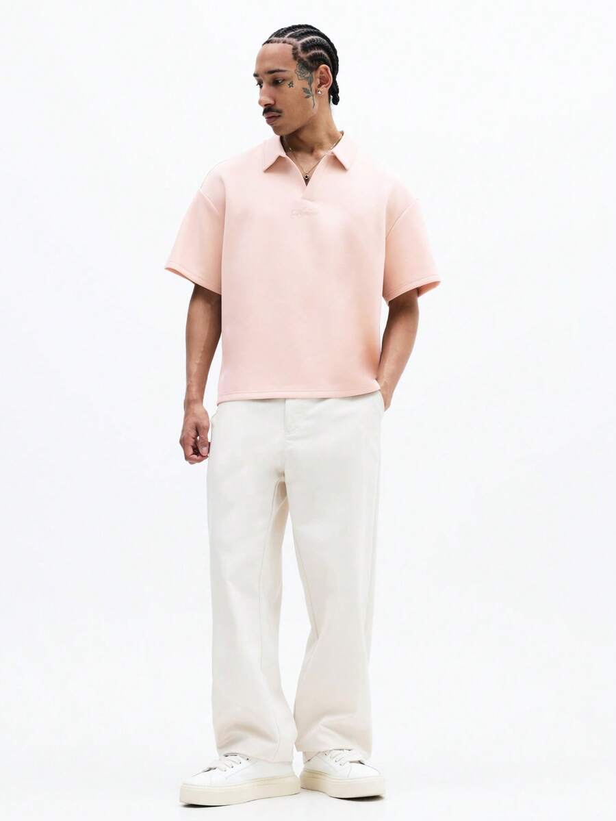 Camisa Polo Pavtros Studios Minimalist Pink Polo — Foto 3