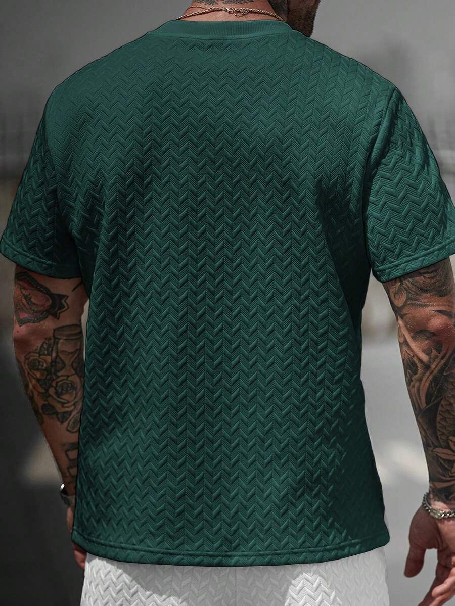 Camiseta Pavtros Jacquard Logotipo