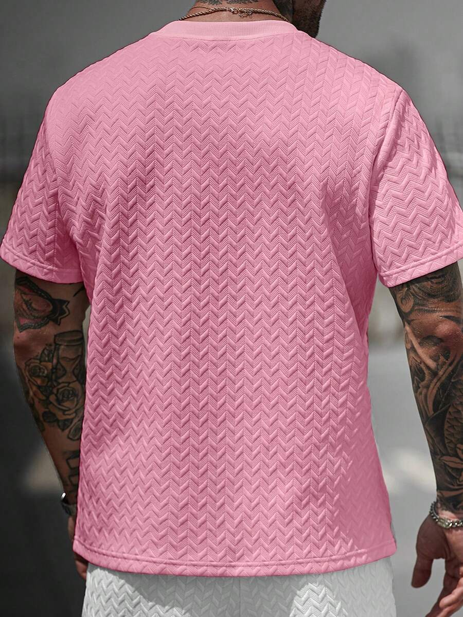 Camiseta Pavtros Jacquard Logotipo
