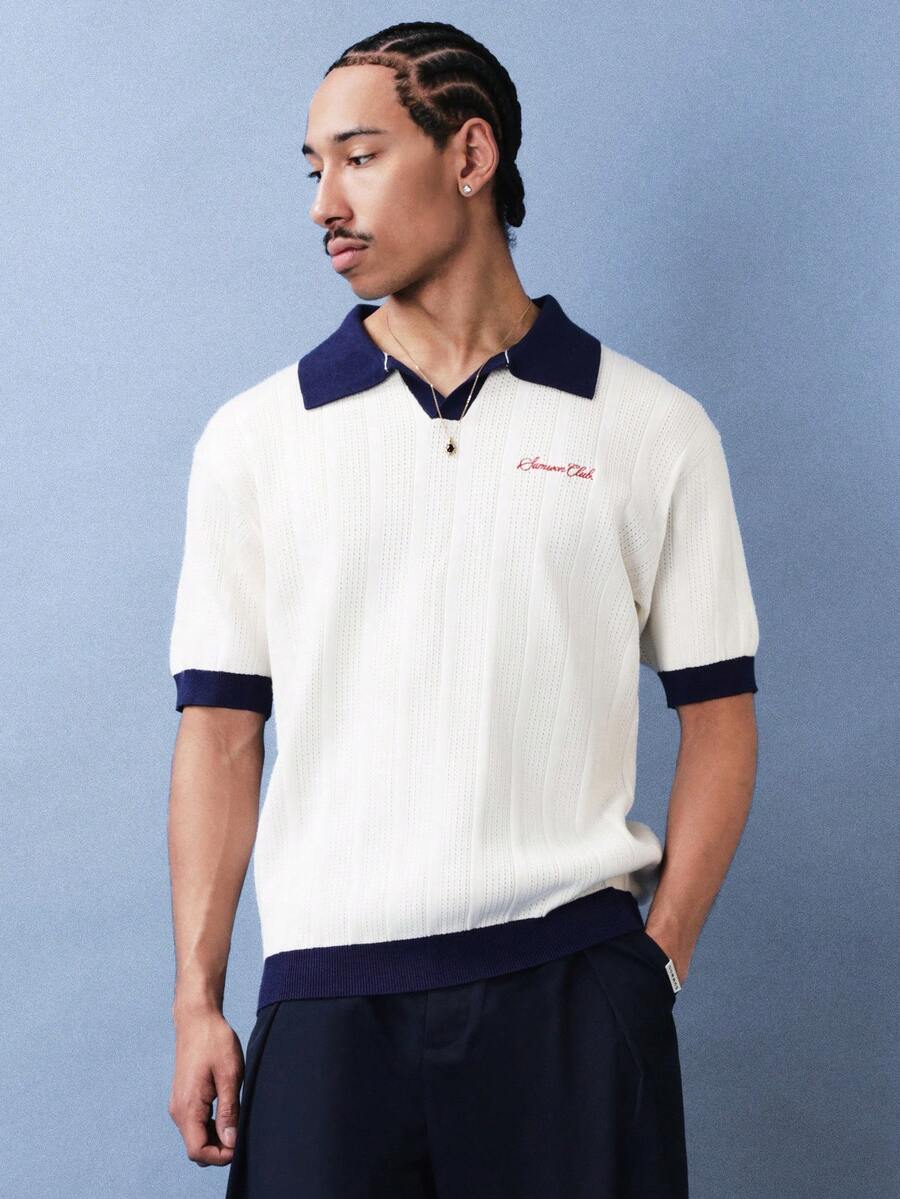 Camisa Polo Pavtros Studios Club Knit Polo - foto 1