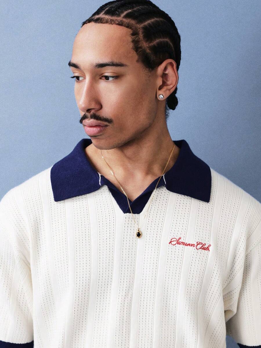 Camisa Polo Pavtros Studios Club Knit Polo