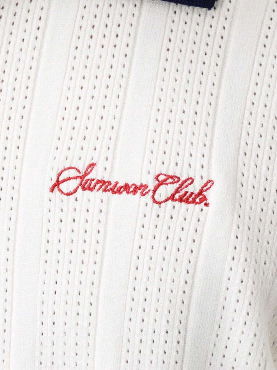 Camisa Polo Pavtros Studios Club Knit Polo