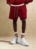 SUMWON Shorts Esportivos Essenciais de Entreperna Caída, Caimento Solto, Confortáveis, Shorts de Moletom Casuais, Roupas Esportivas, Desempenho, Básico, Valor, Verão Diário