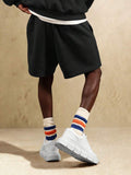 SUMWON Shorts Esportivos Essenciais de Entreperna Caída, Caimento Solto, Confortáveis, Shorts de Moletom Casuais, Roupas Esportivas, Desempenho, Básico, Valor, Verão Diário