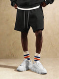 SUMWON Shorts Esportivos Essenciais de Entreperna Caída, Caimento Solto, Confortáveis, Shorts de Moletom Casuais, Roupas Esportivas, Desempenho, Básico, Valor, Verão Diário