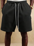 SUMWON Shorts Esportivos Essenciais de Entreperna Caída, Caimento Solto, Confortáveis, Shorts de Moletom Casuais, Roupas Esportivas, Desempenho, Básico, Valor, Verão Diário
