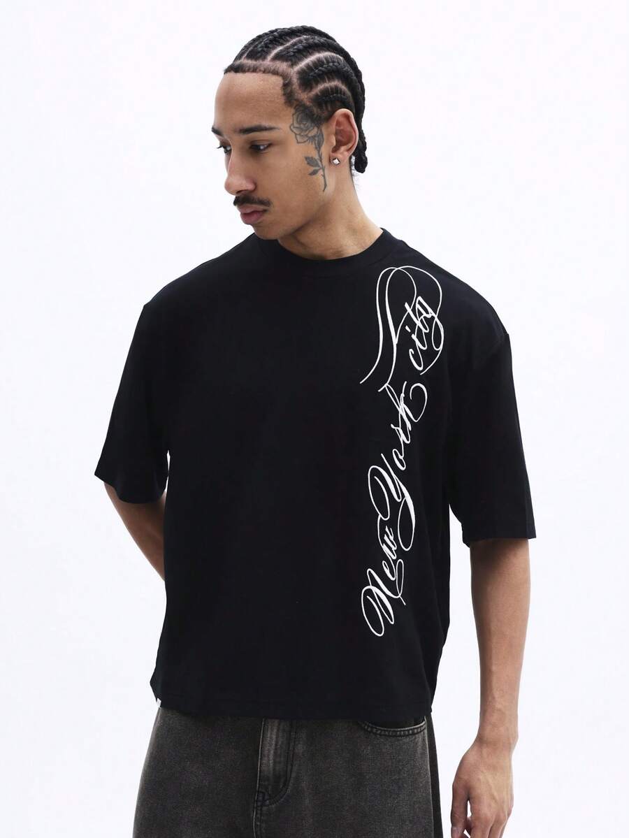 Camiseta Pavtros New York City Calligraphy - foto 1