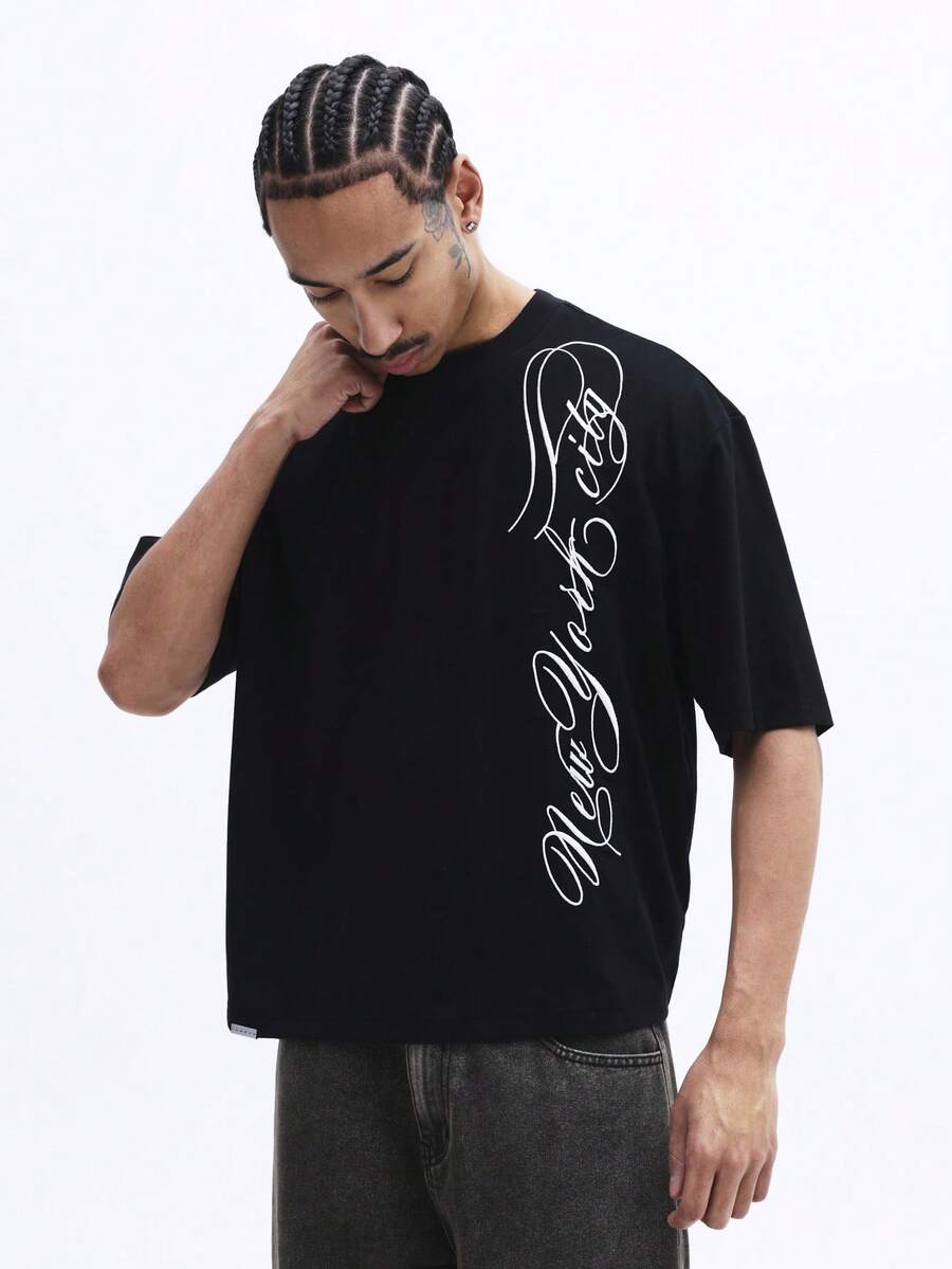 Camiseta Pavtros New York City Calligraphy - foto 3