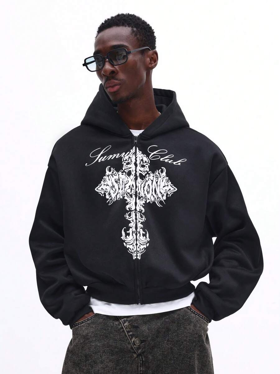 Moletom Pavtros Studios Cross Zip Hoodie - foto 1