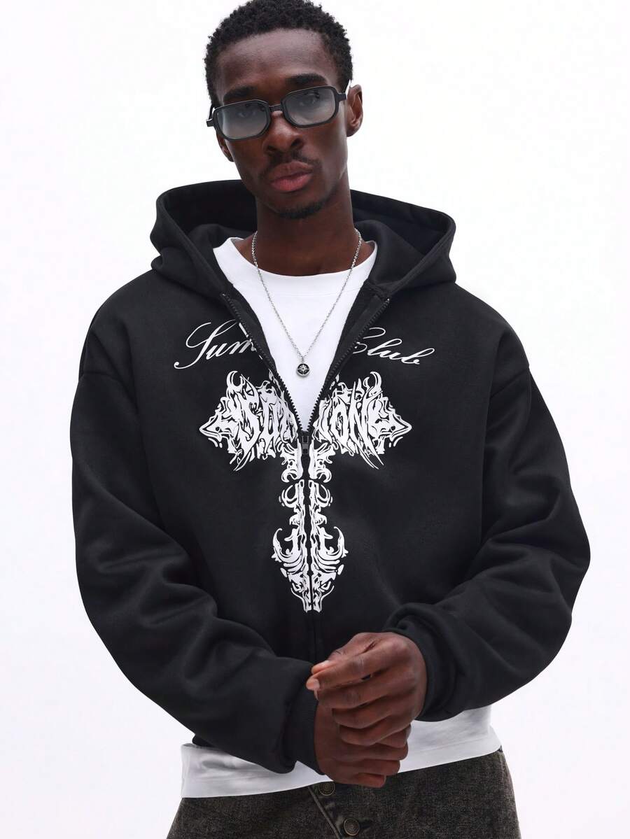Moletom Pavtros Studios Cross Zip Hoodie - foto 4