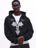 Moletom Pavtros Studios Cross Zip Hoodie
