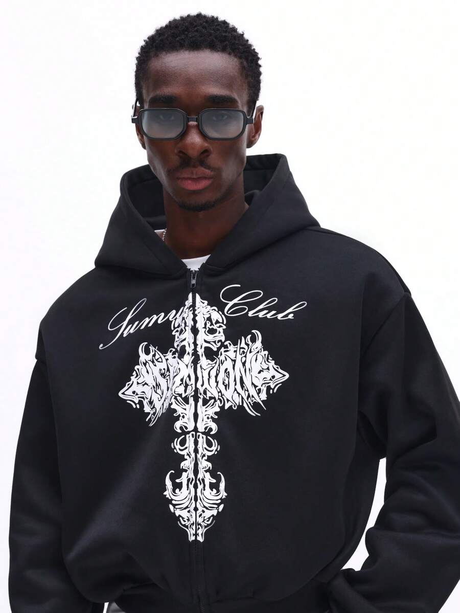 Moletom Pavtros Studios Cross Zip Hoodie - foto 5