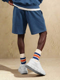 SUMWON Shorts Esportivos Essenciais de Entreperna Caída, Caimento Solto, Confortáveis, Shorts de Moletom Casuais, Roupas Esportivas, Desempenho, Básico, Valor, Verão Diário