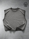 PAVTROS Regata Masculina de Verão Casual Fashion Street para Férias e Uso Diário, Estampa de Morango e Letras, Modelagem Solta, Holiday