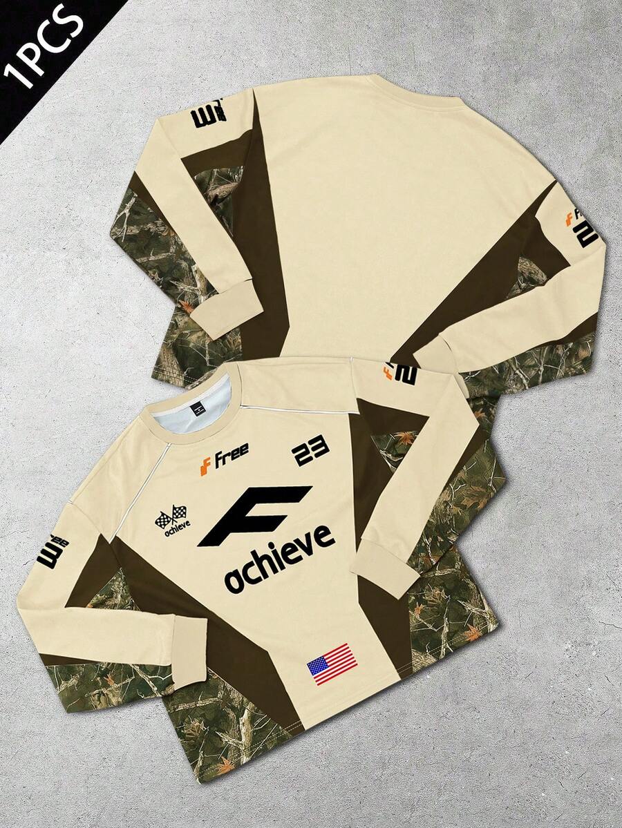 Moletom Pavtros Camuflado Colorblock