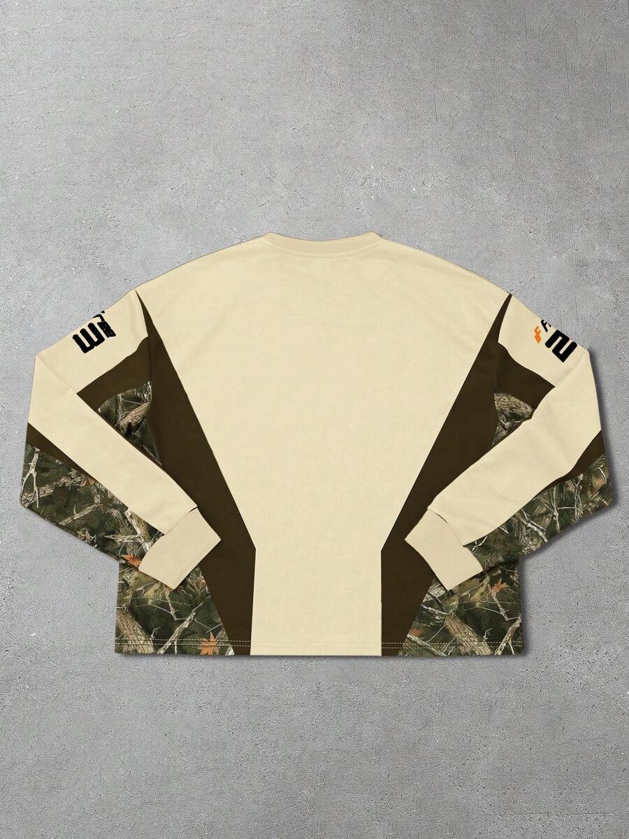 Moletom Pavtros Camuflado Colorblock