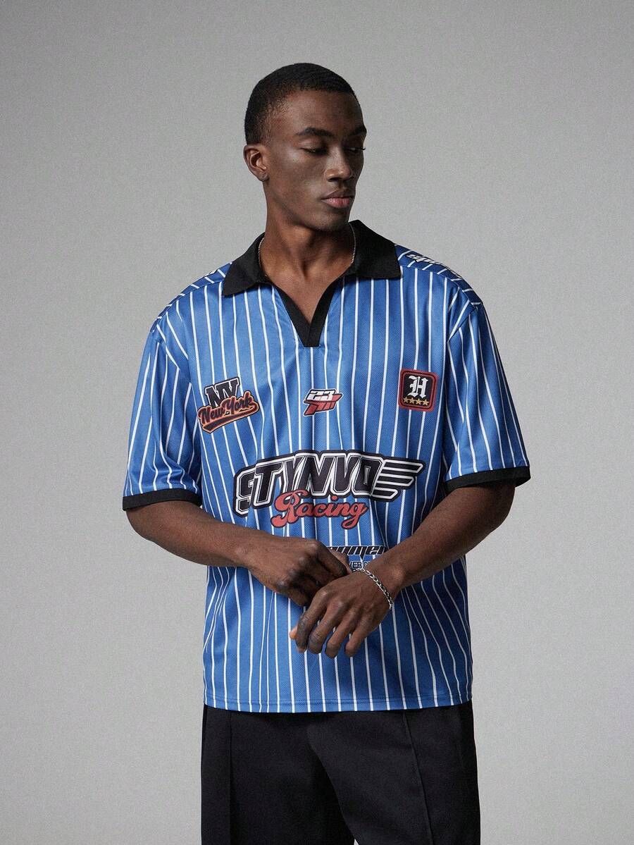 Camisa Polo Pavtros Studios Racing Football Jersey — Foto 4