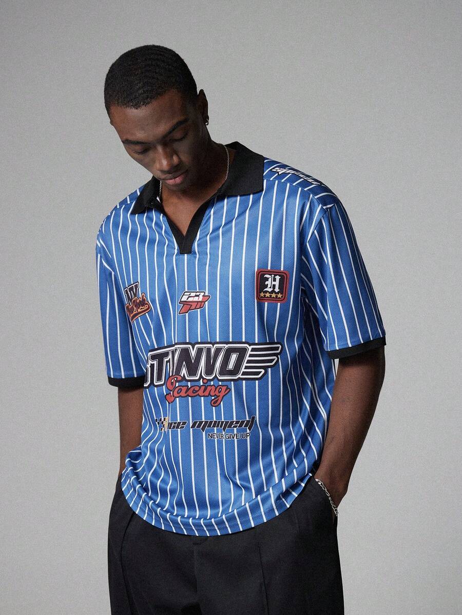Camisa Polo Pavtros Studios Racing Football Jersey - foto 1