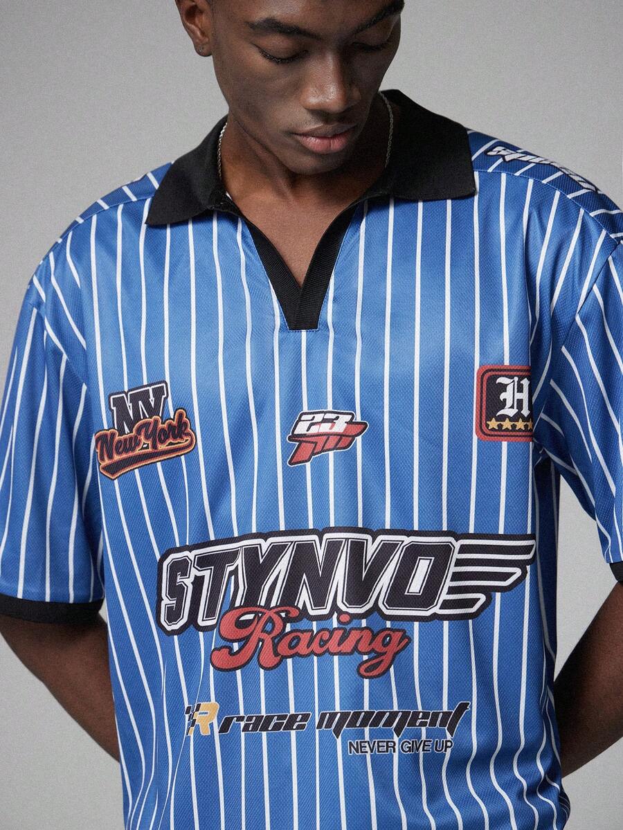 Camisa Polo Pavtros Studios Racing Football Jersey — Foto 6