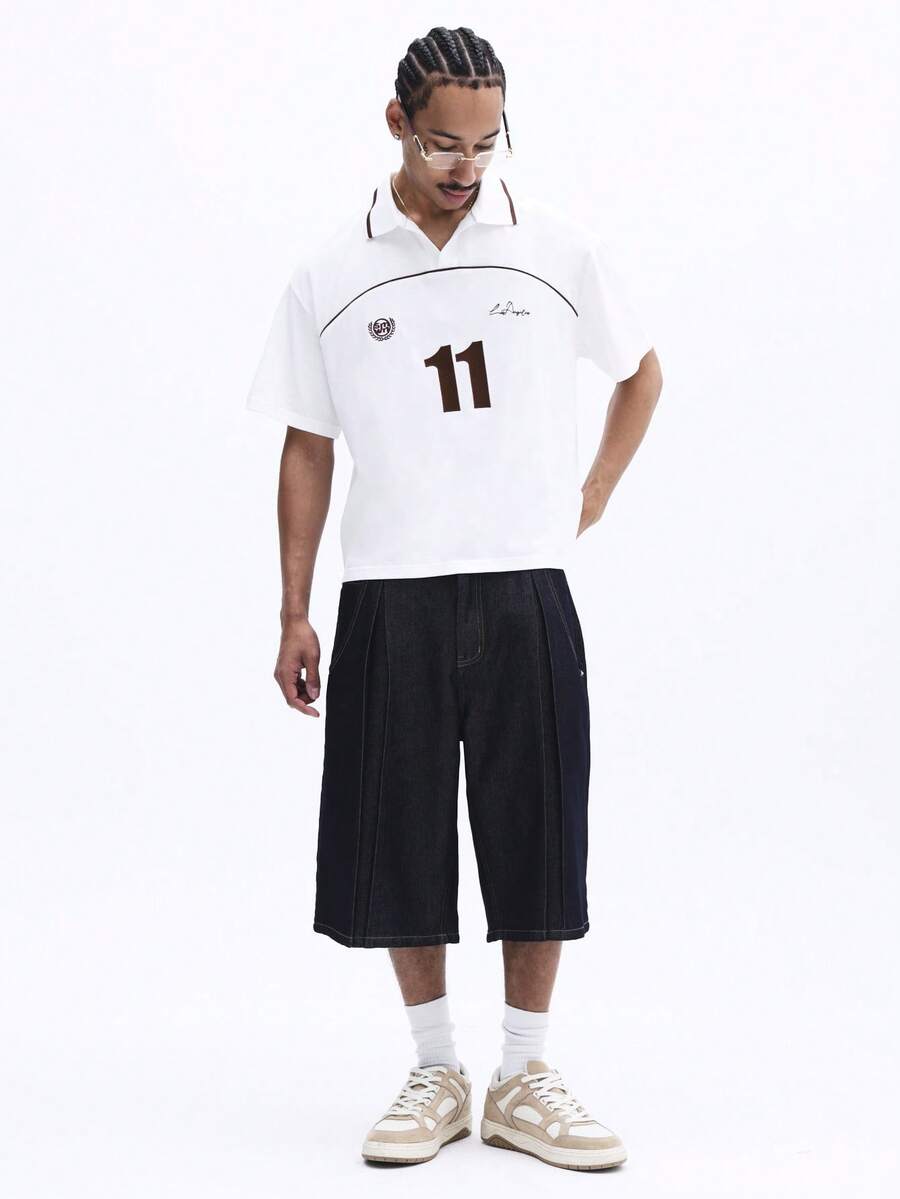 Camisa Polo Pavtros Studios Los Angeles 11 Football Jersey — Foto 3