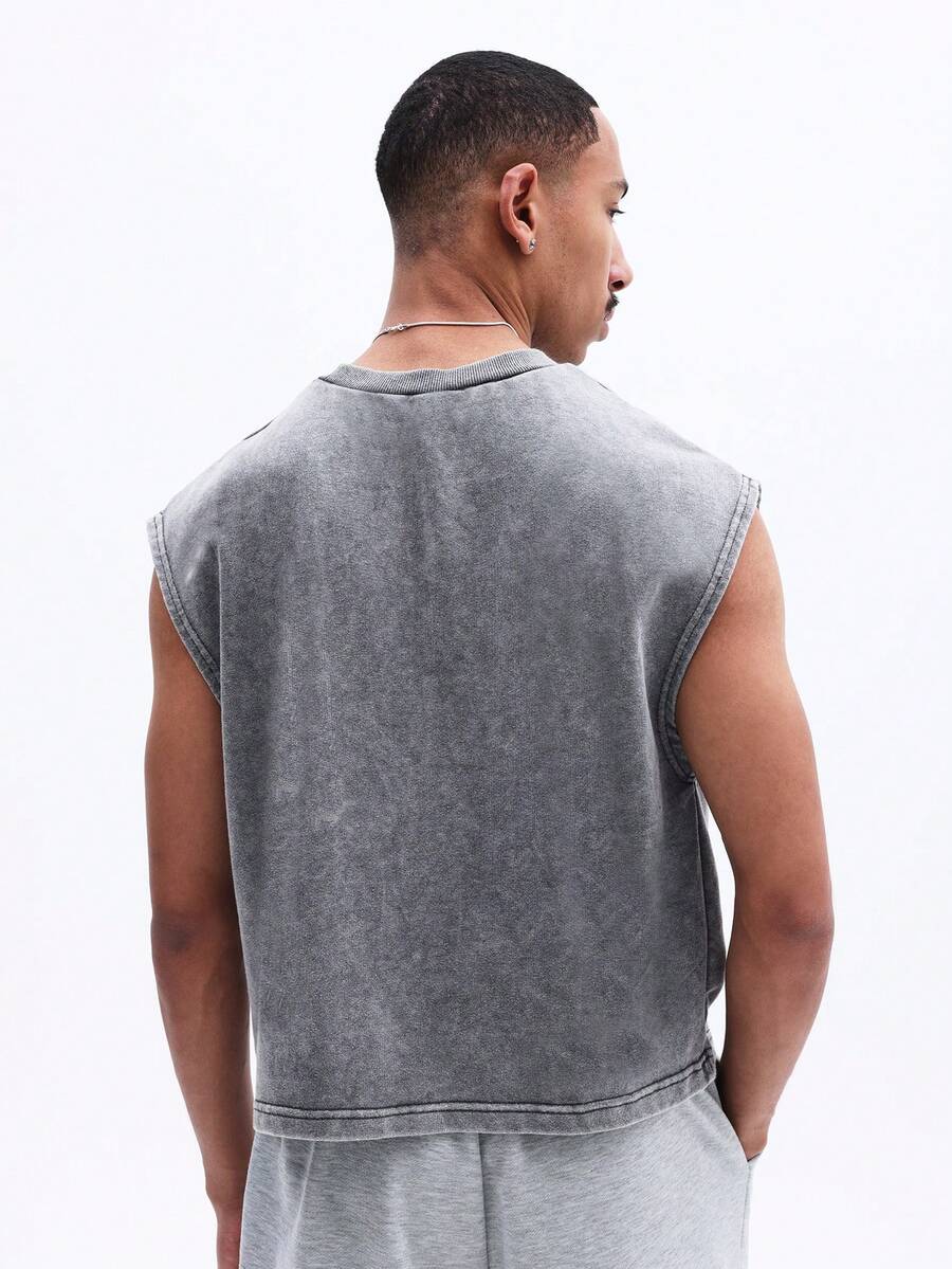 Regata Pavtros Studios Acid Wash Vest — Foto 5