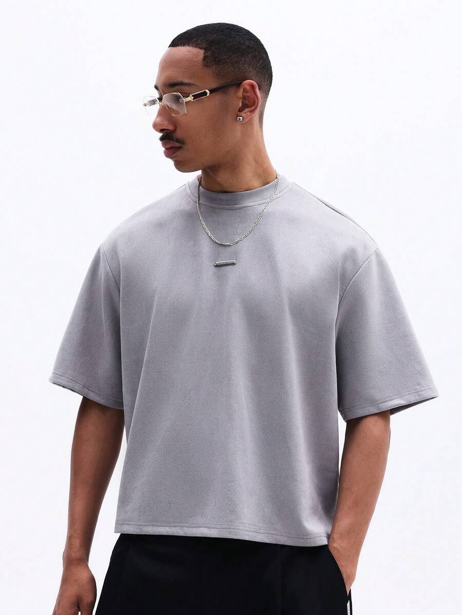 Camiseta Pavtros Cropped Quadrado
