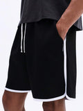 SUMWON Shorts Esportivos Essenciais de Entreperna Caída, Caimento Solto, Confortáveis, Shorts de Moletom Casuais, Roupas Esportivas, Desempenho, Básico, Valor, Verão Diário