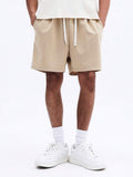 SUMWON Shorts Esportivos Essenciais de Entreperna Caída, Caimento Solto, Confortáveis, Shorts de Moletom Casuais, Roupas Esportivas, Desempenho, Básico, Valor, Verão Diário