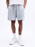 SUMWON Shorts Esportivos Essenciais de Entreperna Caída, Caimento Solto, Confortáveis, Shorts de Moletom Casuais, Roupas Esportivas, Desempenho, Básico, Valor, Verão Diário