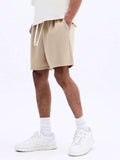 SUMWON Shorts Esportivos Essenciais de Entreperna Caída, Caimento Solto, Confortáveis, Shorts de Moletom Casuais, Roupas Esportivas, Desempenho, Básico, Valor, Verão Diário