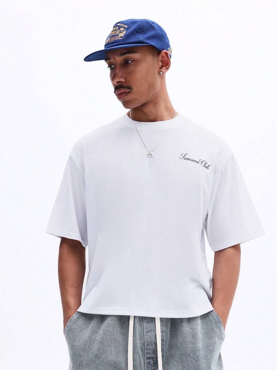 Camiseta Pavtros Cropped Quadrado