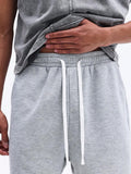 SUMWON Shorts Esportivos Essenciais de Entreperna Caída, Caimento Solto, Confortáveis, Shorts de Moletom Casuais, Roupas Esportivas, Desempenho, Básico, Valor, Verão Diário