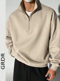 Moletom com Zíper GRDR para Homens, Outono/Inverno